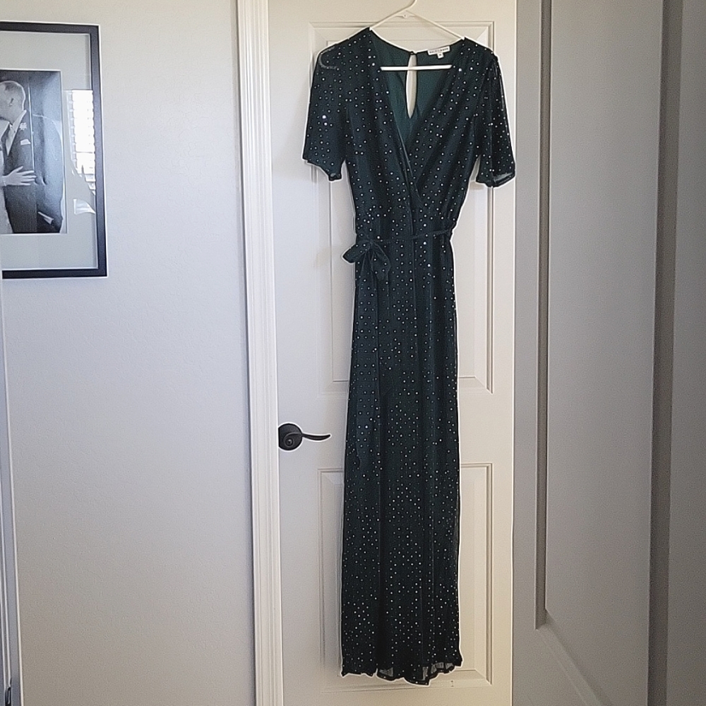 Baltic Born Emerald green dress Medium